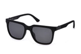 Police SPLN34V Sunglasses in Matte Black - 3/4 view