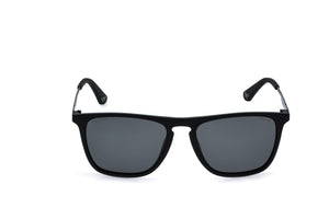 Police SPLQ80V Sunglasses in Matte Black - front view