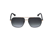 Police SPLQ85M Sunglasses in Rose Gold/Matte Black - front view