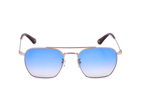 Police SPLR72M Sunglasses in Shiny Rose Gold - front view