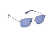 Police SPLR73M Sunglasses in Shiny Palladium - 3/4 view, other side