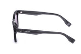 Police SPLR80V Sunglasses in Shiny Transparent Dark Grey - side view