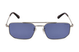 Police SPLU66M Sunglasses in Shiny Palladium - front view