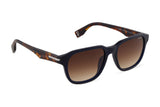 Police SPLU67M Sunglasses in Matte Blue - 3/4 view, other side
