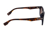 Police SPLU67M Sunglasses in Matte Blue - side view