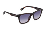 Police SPLU68M Sunglasses in Shiny Dark Havana - 3/4 view, other side