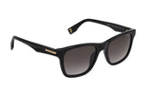 Police SPLU68M Sunglasses in Shiny Black - 3/4 view, other side