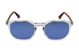 Police SPLU69M Sunglasses in Grey/Azure - front view