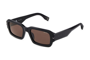 Police SPLU72M Sunglasses in Shiny Black - 3/4 view