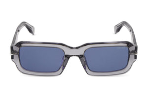 Police SPLU72V Sunglasses in Transparent Grey - front view