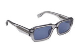 Police SPLU72V Sunglasses in Transparent Grey - 3/4 view, other side
