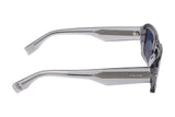 Police SPLU72V Sunglasses in Transparent Grey - side view