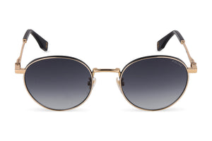 Police SPLU73M Sunglasses in Rose Gold/Matte Black - front view