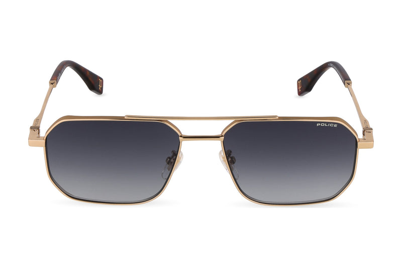 Police SPLU74M Sunglasses in Rose Gold/Matte - front view