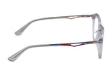 Police VK179 Eyeglasses in Shiny Grey/Azure - side view