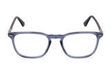 Police VPLF81M Eyeglasses in Transparent Blue - front view