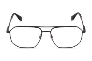 Police VPLN22V Eyeglasses in Semi-Matte Black - front view