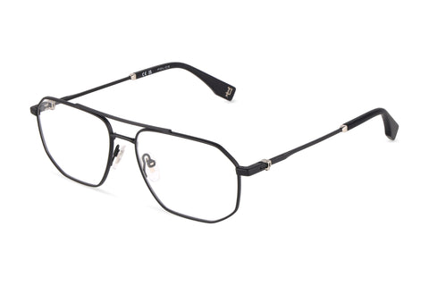 Police VPLN22V Eyeglasses in Semi-Matte Black - 3/4 view