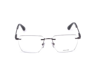 Police VPLN27M Eyeglasses in Shiny Ruthenium - front view