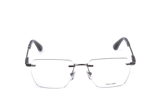 Police VPLN27M Eyeglasses in Shiny Ruthenium - front view