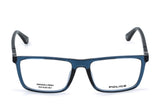 Police VPLQ66M Eyeglasses in Transparent Blue - front view
