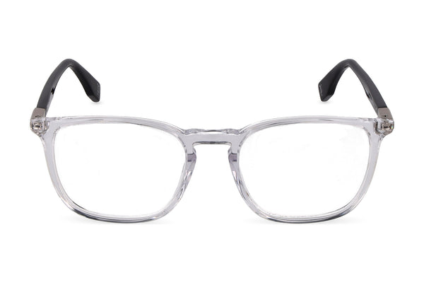 Police VPLR59M Eyeglasses in Shiny Crystal - front view