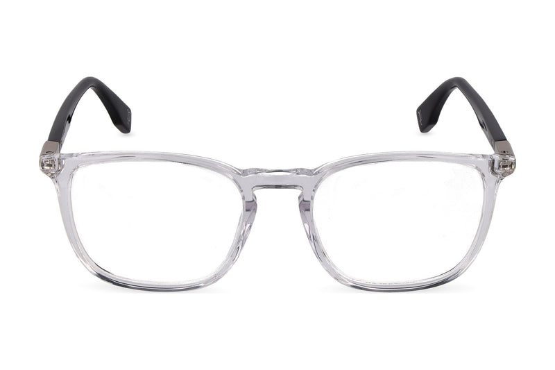 Police VPLR59M Eyeglasses in Shiny Crystal - front view