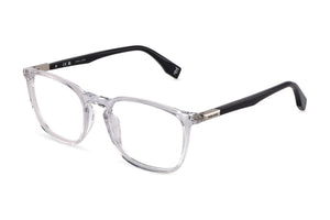 Police VPLR59M Eyeglasses in Shiny Crystal - 3/4 view