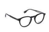 Police VPLR63M Eyeglasses in Shiny Black - 3/4 view, other side