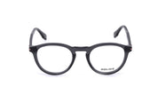 Police VPLR63M Eyeglasses in Shiny Transparent Dark Grey - front view