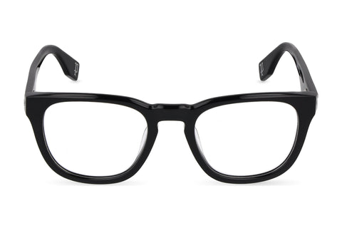 Police VPLU56M Eyeglasses in Shiny Black - front view
