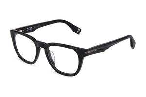 Police VPLU56M Eyeglasses in Shiny Black - 3/4 view