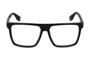Police VPLU57M Eyeglasses in Shiny Black - front view