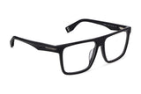 Police VPLU57M Eyeglasses in Shiny Black - 3/4 view, other side