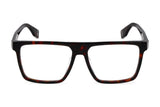 Police VPLU57M Eyeglasses in Shiny Dark Havana - front view