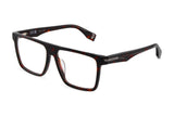 Police VPLU57M Eyeglasses in Shiny Dark Havana - 3/4 view