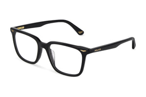Police VPLU60M Eyeglasses in Shiny Black - 3/4 view